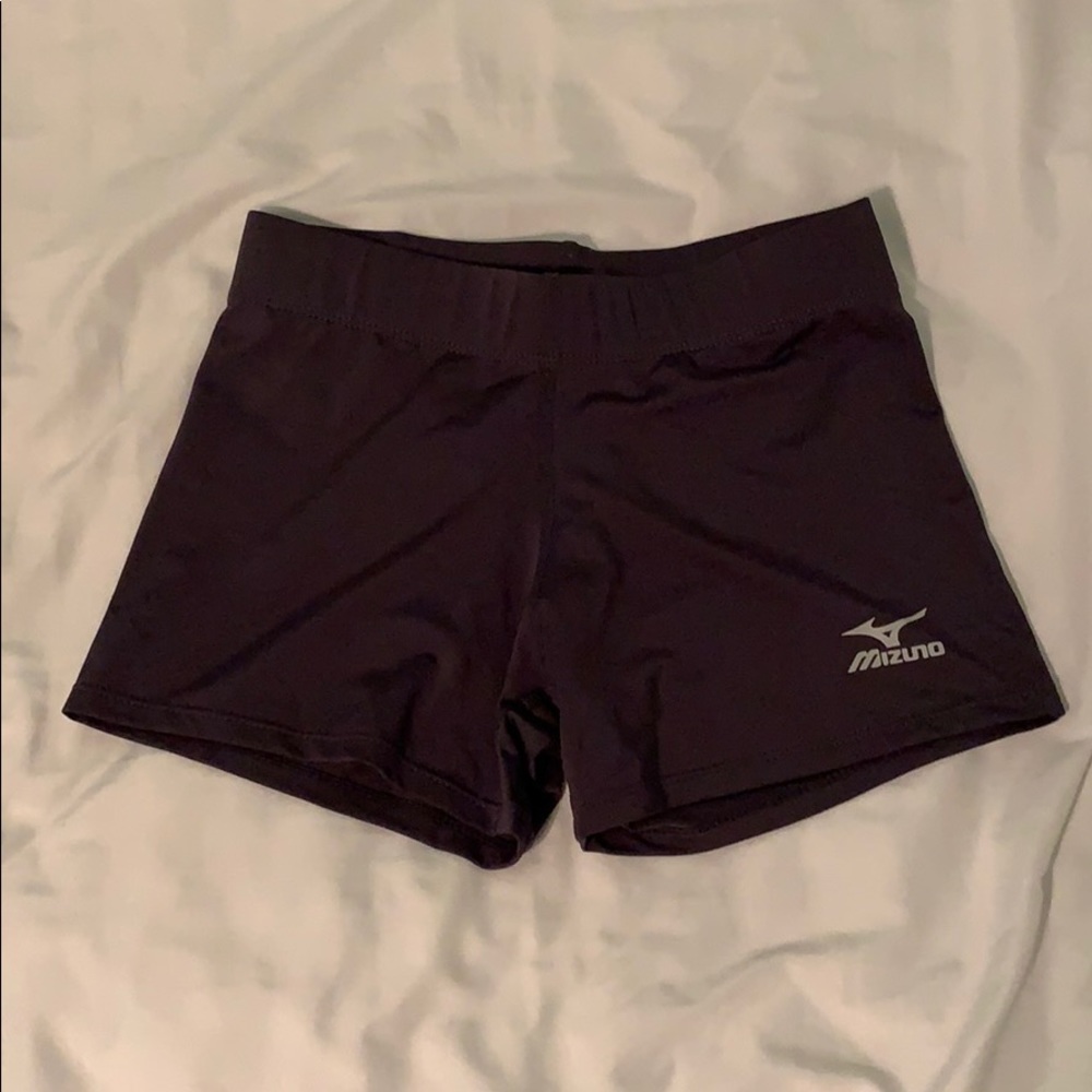 Grey Mizuno Volleyball Shorts